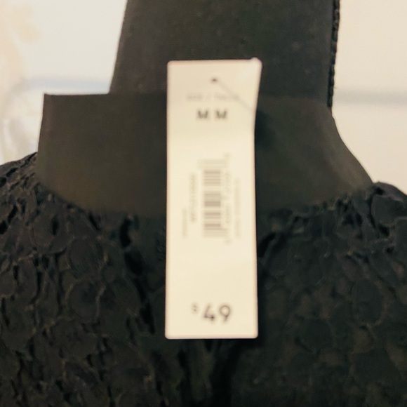 Black Lace Bomber Jacket - Picture 2 of 5